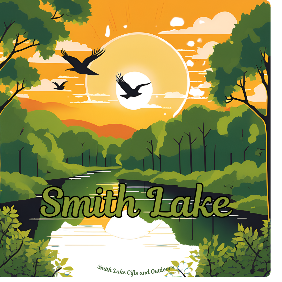 Sticker Pack - All 14 Smith Lake Stickers