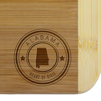 Alabama State Stamp Series 11" Cutting Board