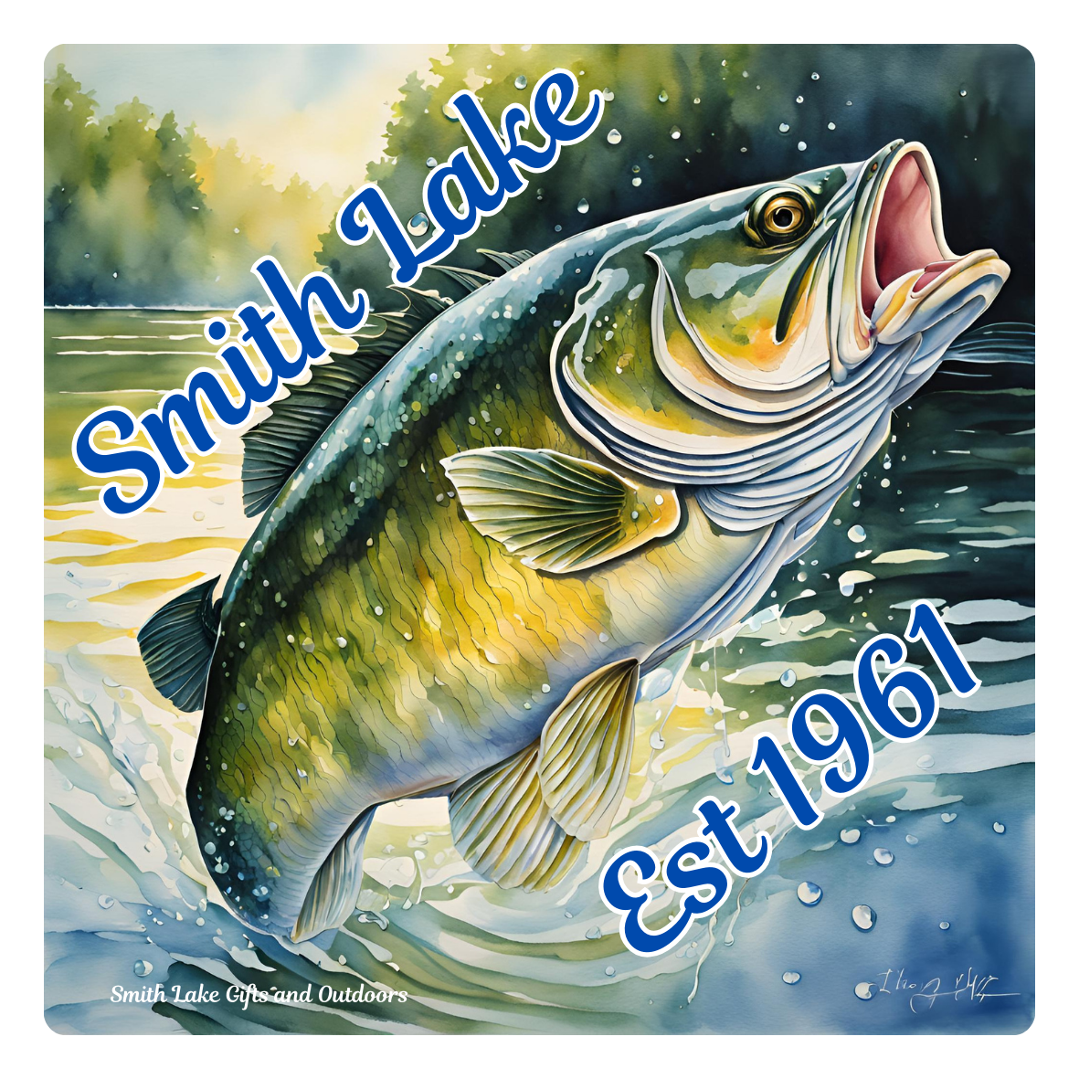 Sticker Pack - All 14 Smith Lake Stickers