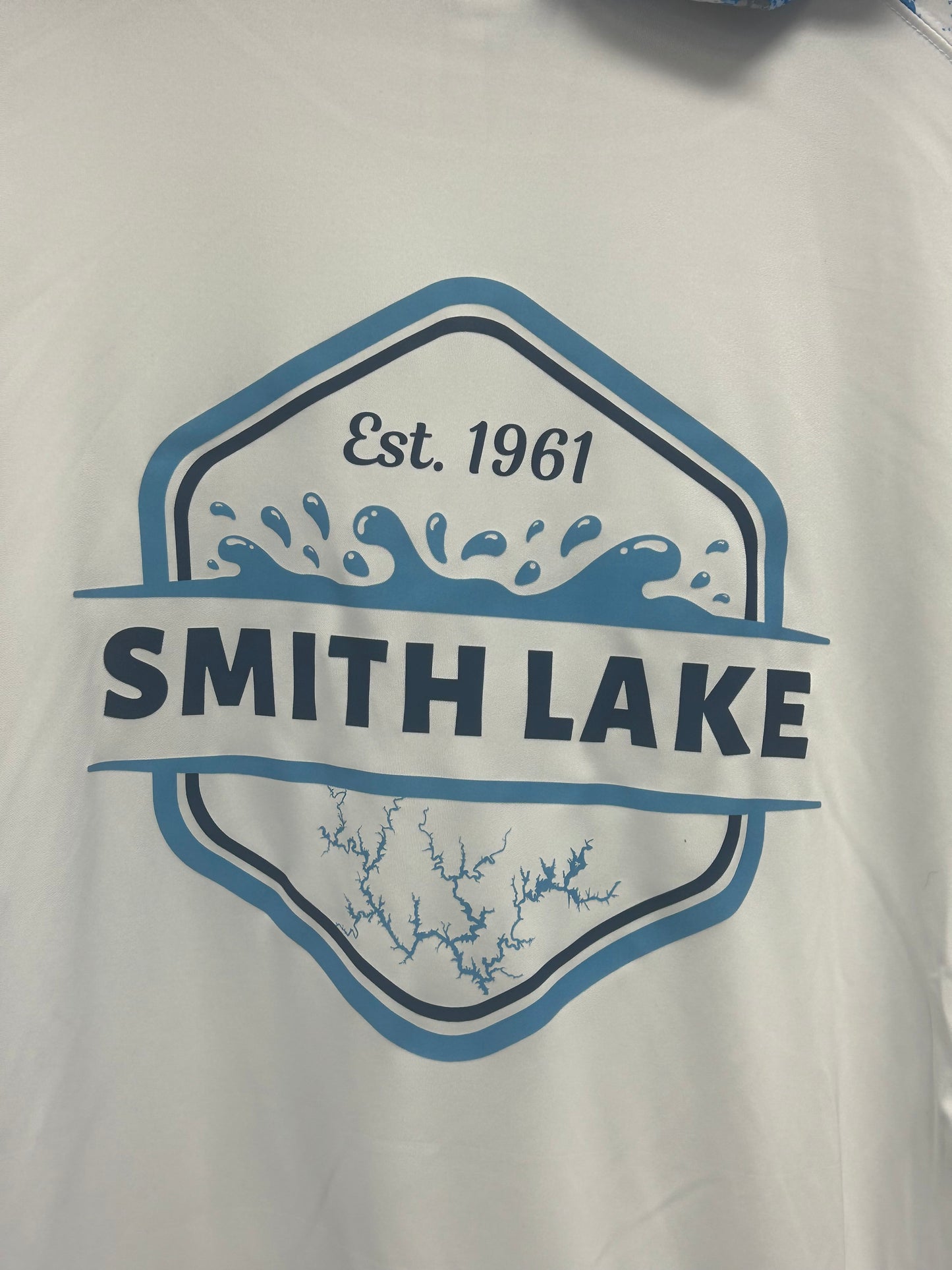 Smith Lake Extreme Performance Shirt - White/Lake Camo