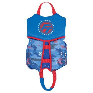 Full Throttle Child Rapid-Dry Flex-Back Life Jacket 33-55lb