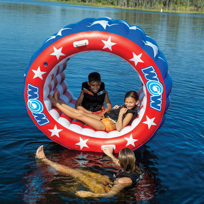 Patriotic Water Wheel