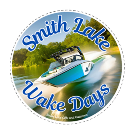 Sticker - Smith Lake Wake Days 3.5"