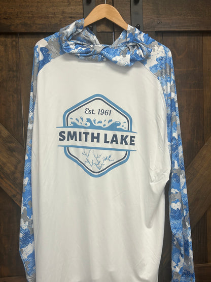 Smith Lake Extreme Performance Shirt - White/Lake Camo