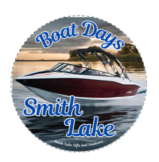 Sticker Boat Days - Bow Rider 3.5"