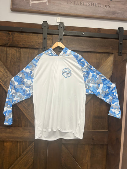 Smith Lake Extreme Performance Shirt - White/Lake Camo