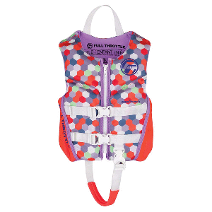 Full Throttle Child Rapid-Dry Flex-Back Life Jacket 33-55lb