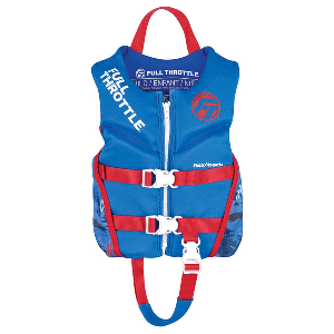 Full Throttle Child Rapid-Dry Flex-Back Life Jacket 33-55lb