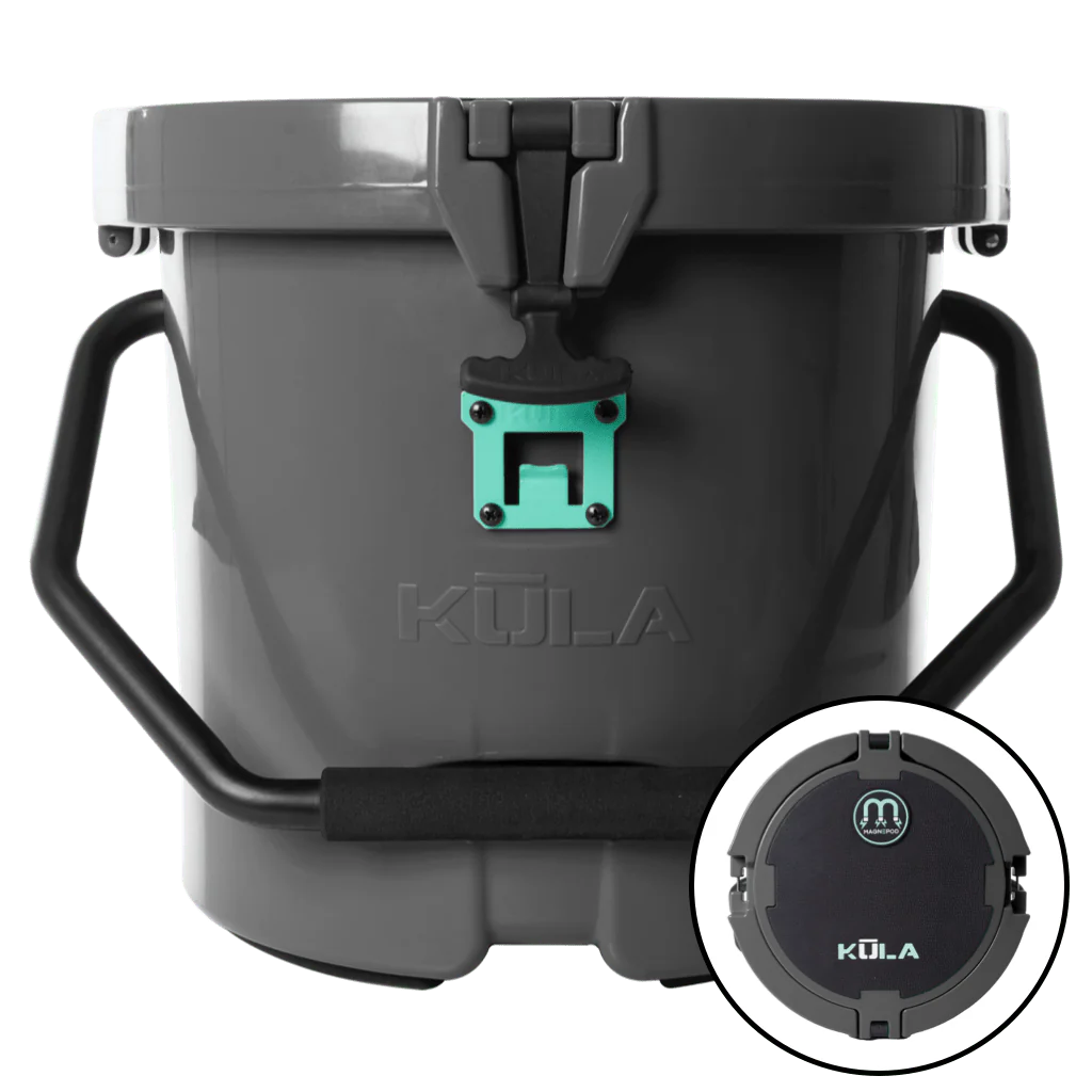 KULA 5.0 GALLON COOLER with MAGNEPOD - GRAPHITE