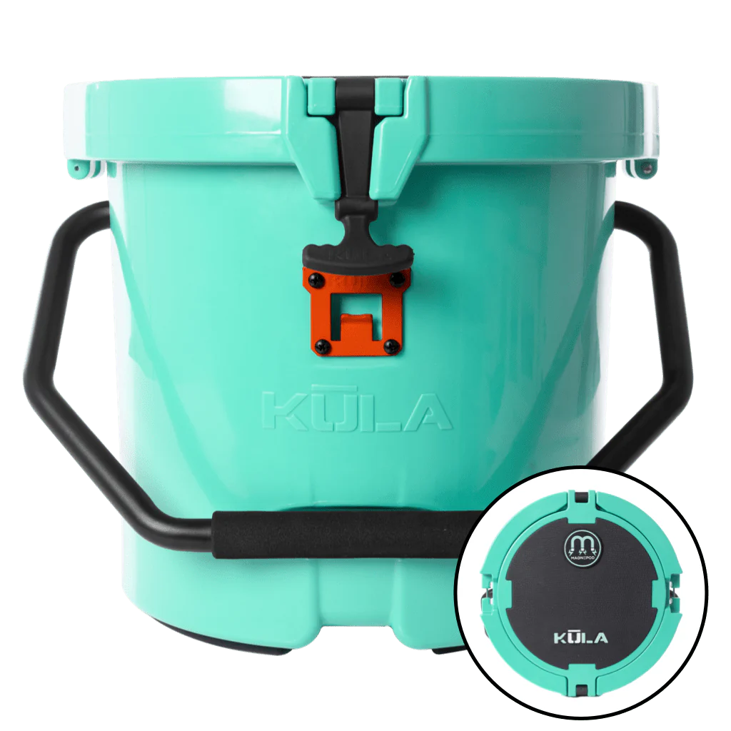 KULA 5.0 GALLON COOLER with MAGNEPOD - SEAFOAM