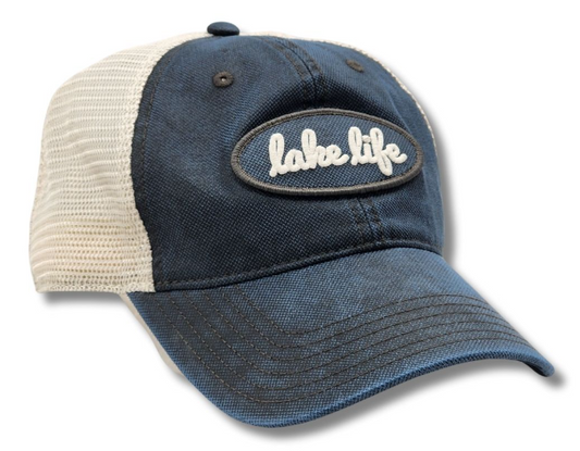 TR Trucker Cap - Lake Life - Denim