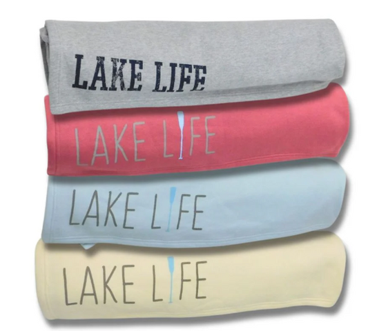 Blanket - Lake Life 56" X 82.5" throw