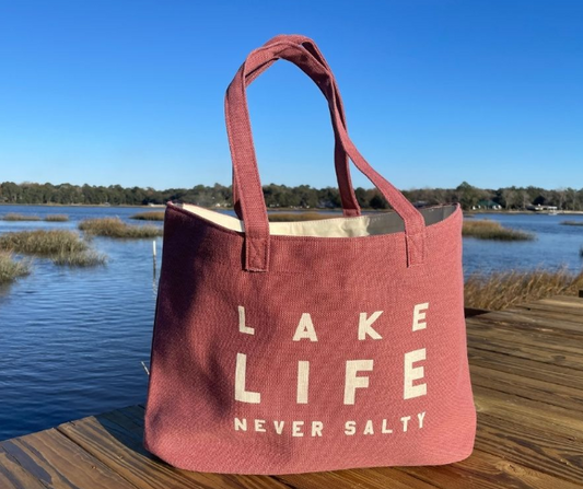 Shoulder Bag - Lake Life - 22" x 14" Tall