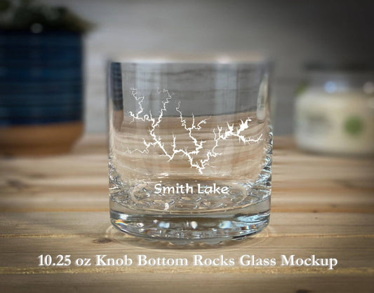 Smith Lake Alabama  - 10.25 oz Rocks Glass