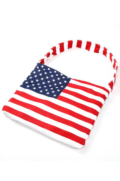 American Flag Beach Towel Bag